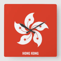 Hong Kong Flag Dazzling Patriotic