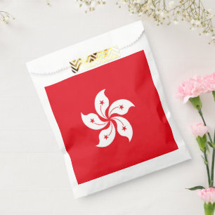 Hong Kong flag Favor Bag