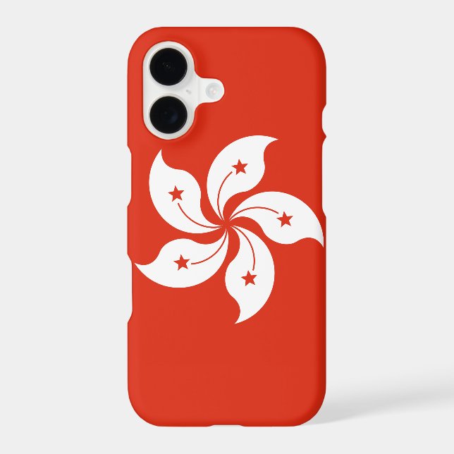 Hong Kong Flag Iphone Case (Back)