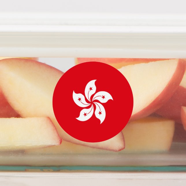 Hong Kong flag Kids' Labels (Affixed)