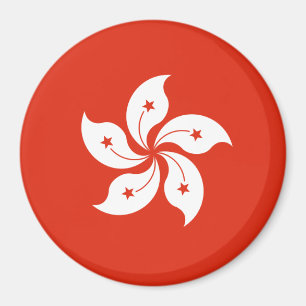 Hong Kong Flag Magnet