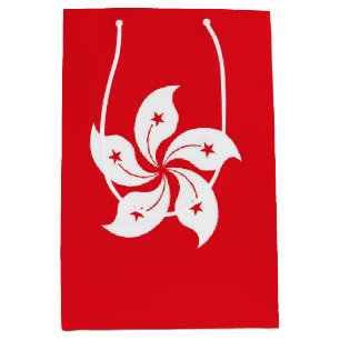 Hong Kong flag Medium Gift Bag