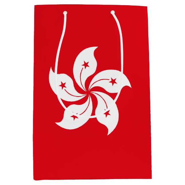 Hong Kong flag Medium Gift Bag (Front)