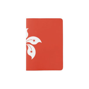 Hong Kong Flag Passport Holder