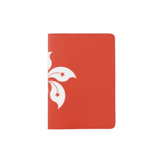 Hong Kong Flag Passport Holder