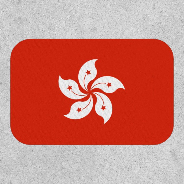 Hong Kong Flag Patch (Front)