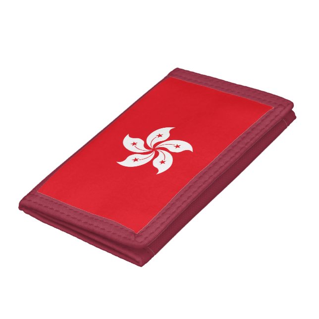 Hong Kong flag Trifold Wallet (Bottom)