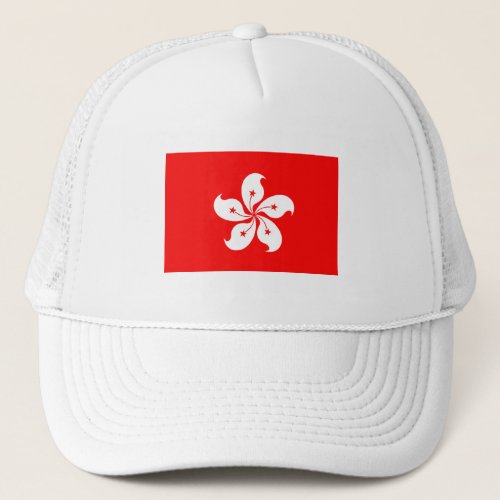 Hong Kong Flag Trucker Hat