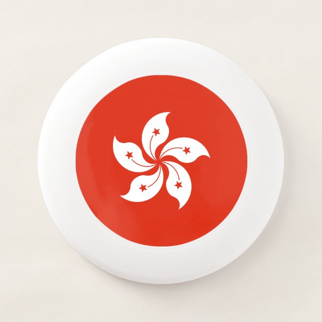 Hong Kong Flag Wham-O Frisbee (Front)