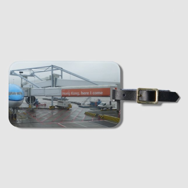 Hong Kong, here I come Luggage Tag (Front Horizontal)
