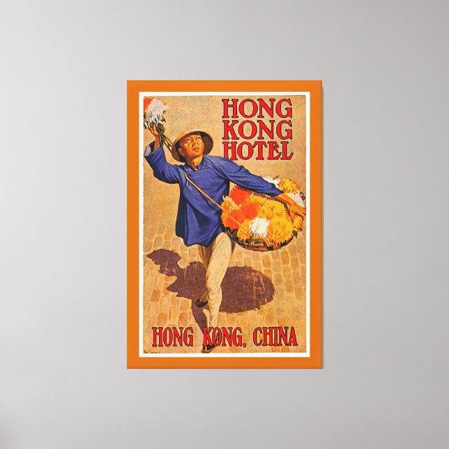 Hong Kong Hotel - XL Canvas Print (Front)