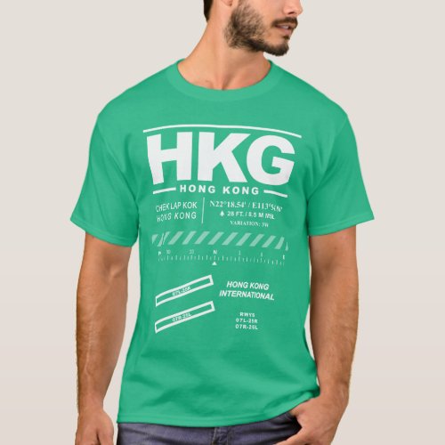 Hong Kong International Airport HKG T_Shirt