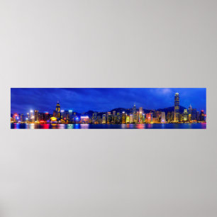 Hong Kong Island Poster