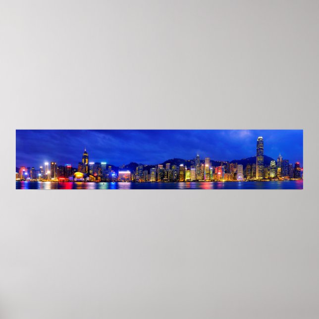 Hong Kong Island Poster (Front)