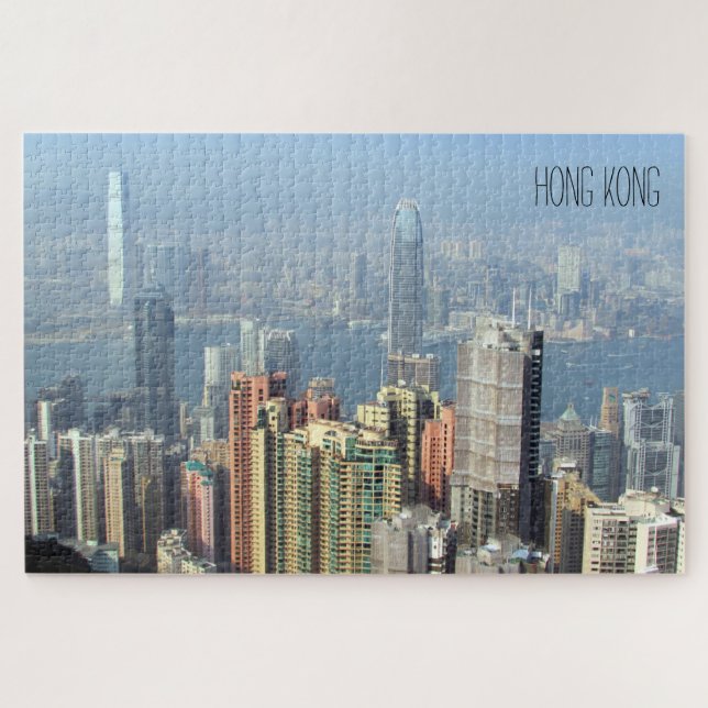 hong kong island view jigsaw puzzle (Horizontal)