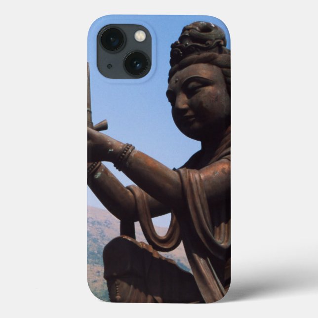Hong Kong, Lantau Island, Po Lin Monastery Case-Mate iPhone Case (Back)