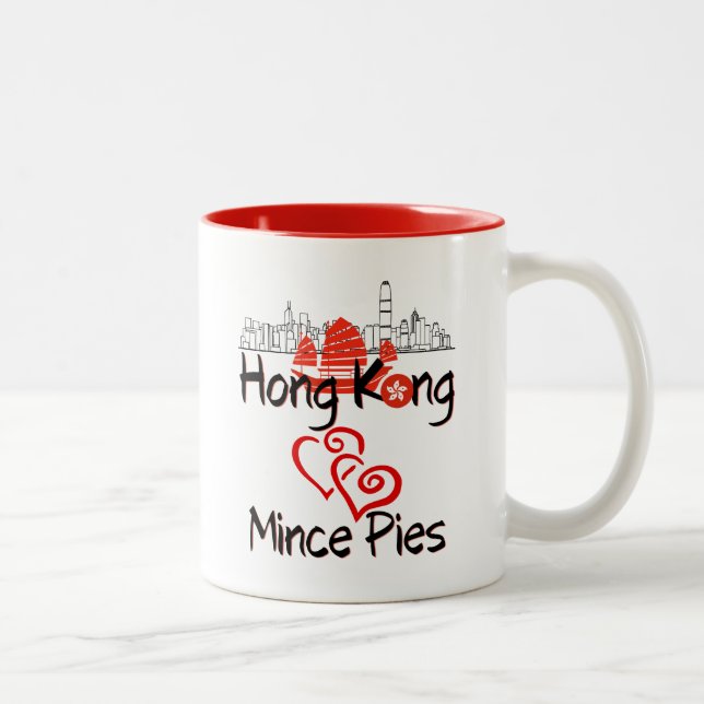 Hong Kong Loves Mince Pies Mug (Right)
