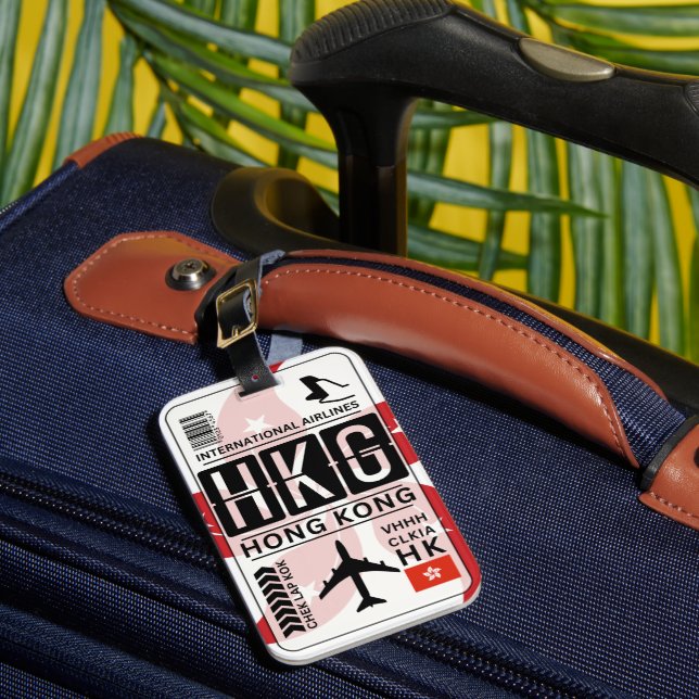 Hong Kong Luggage Tag (Front Insitu 1)