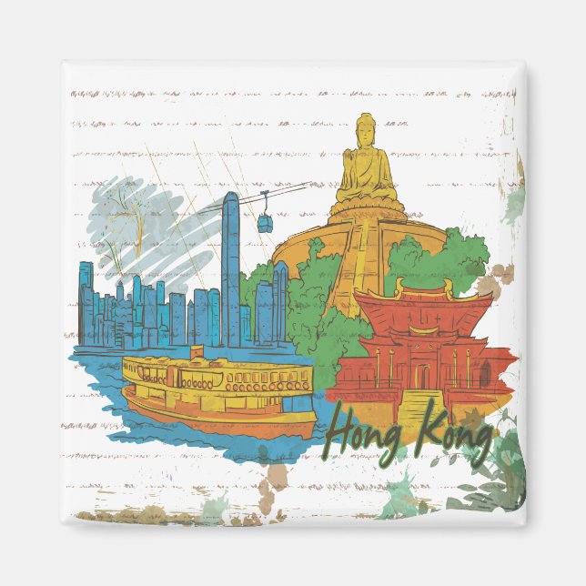 Hong Kong Magnet (Front)