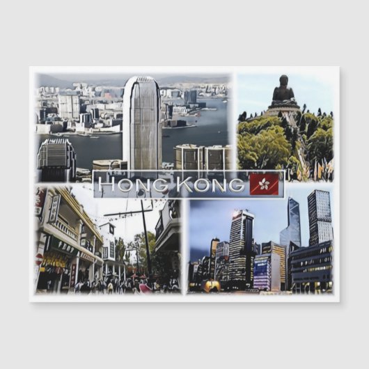 Hong Kong - Mosaic - (Front)