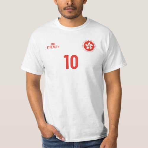 Hong Kong National Football Team Soccer Retro T_Shirt