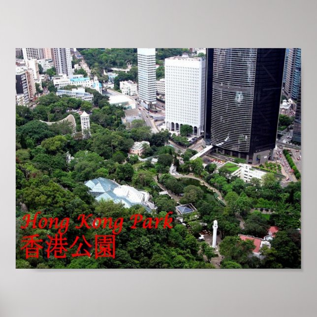 Hong Kong - Park - Poster (Front)