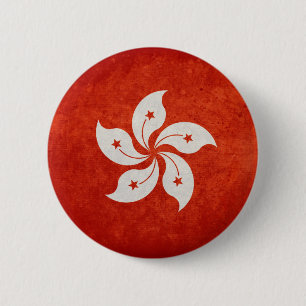 Hong Kong Pinback Button