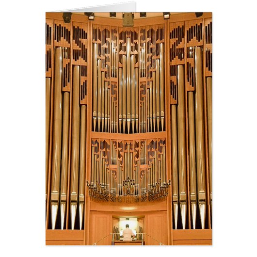 Hong Kong pipe organ Cards (Front)