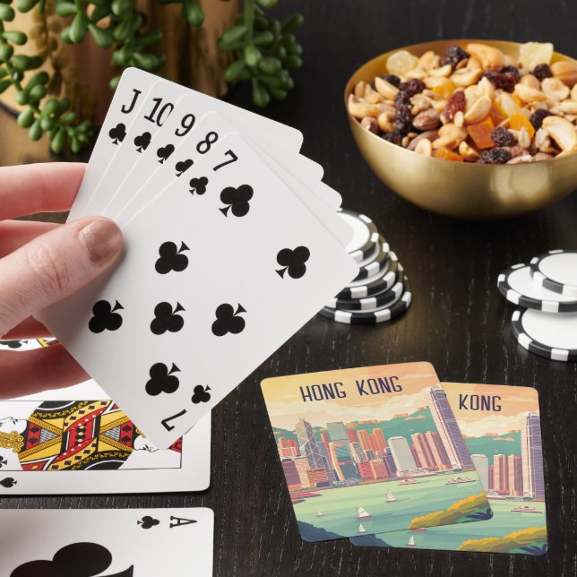 Hong Kong Poker Cards (In Situ)