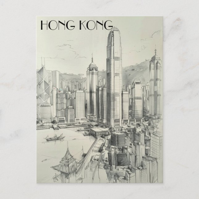 Hong Kong Postcard (Front)