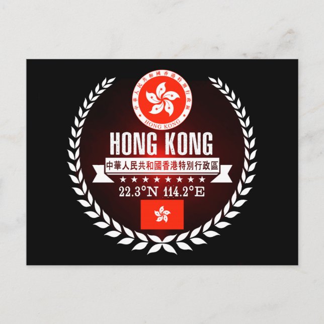 Hong Kong Postcard (Front)