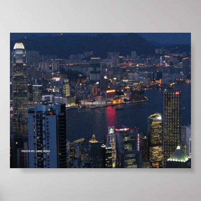 HONG KONG POSTER by LANI GIRO (Front)