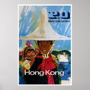 Hong Kong Poster Chinese Print Asian Art China