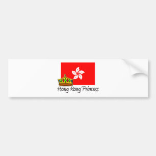 Hong Kong Princess Bumper Sticker