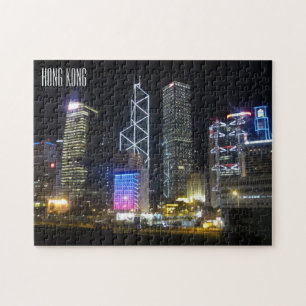 hong kong skyline jigsaw puzzle