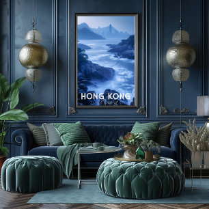 Hong Kong: The Pearl of the Orient - Coast and Sky Poster
