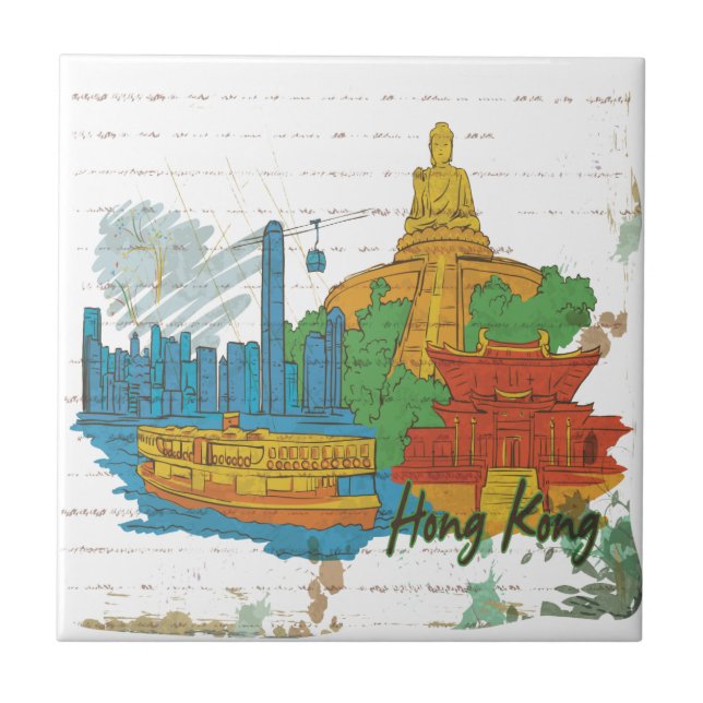 Hong Kong Tile (Front)