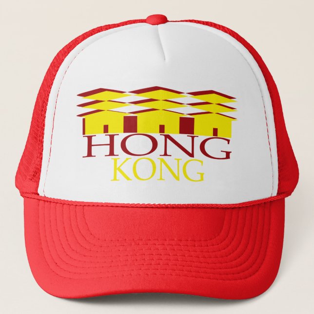 HONG KONG TRUCKER HAT (Front)