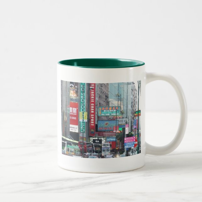 Hong Kong Two-Tone Coffee Mug (Right)