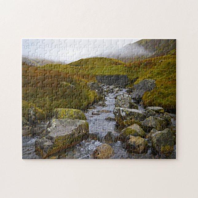 Honister Pass Buttermere Cumbria uk. Jigsaw Puzzle (Horizontal)