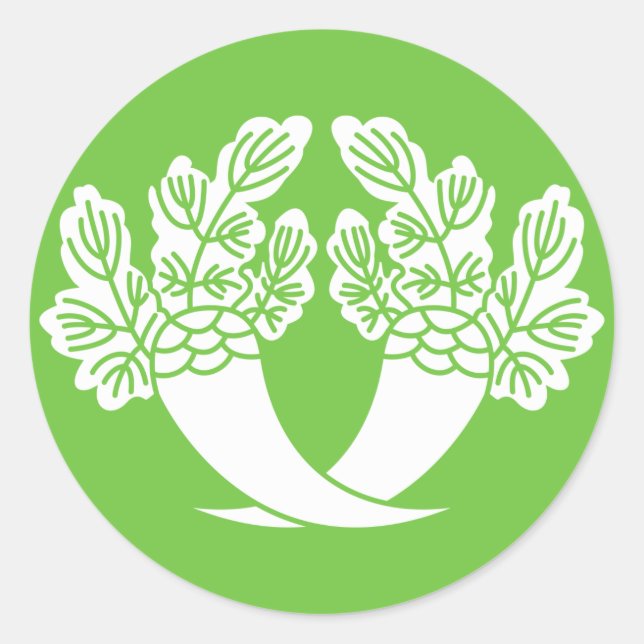 Honjo One Classic Round Sticker (Front)