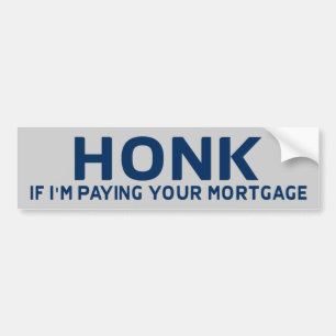 Honk Anti Obama BumperSticker Bumper Sticker