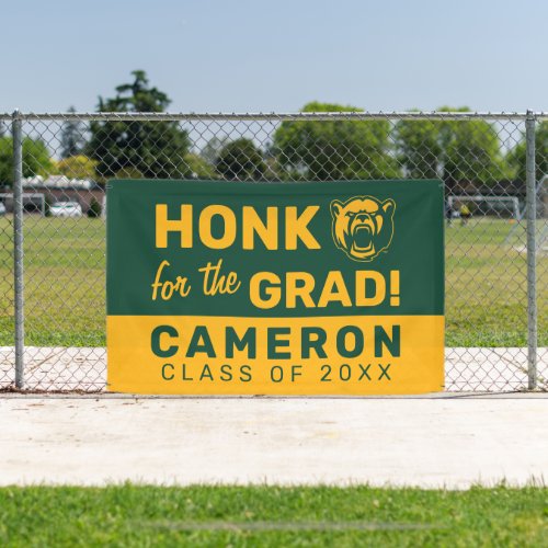 Honk for the Baylor University Grad Banner