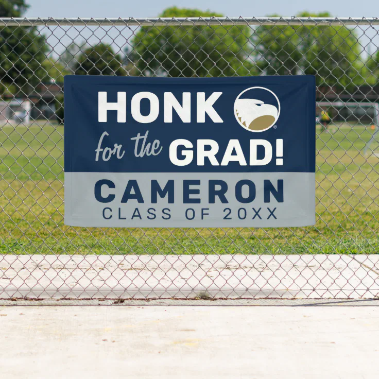 Honk for the Southern Graduation Banner Zazzle