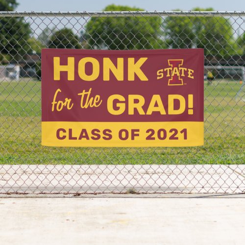 Honk for the Iowa State Graduate Banner