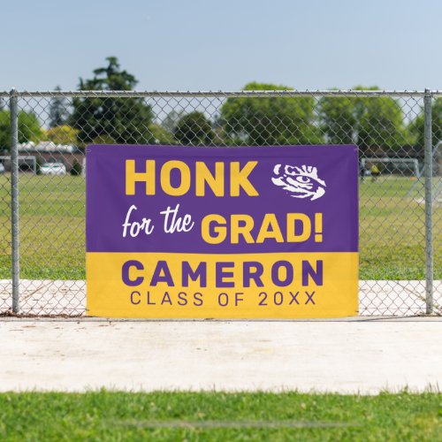 Honk for the LSU Graduate Banner