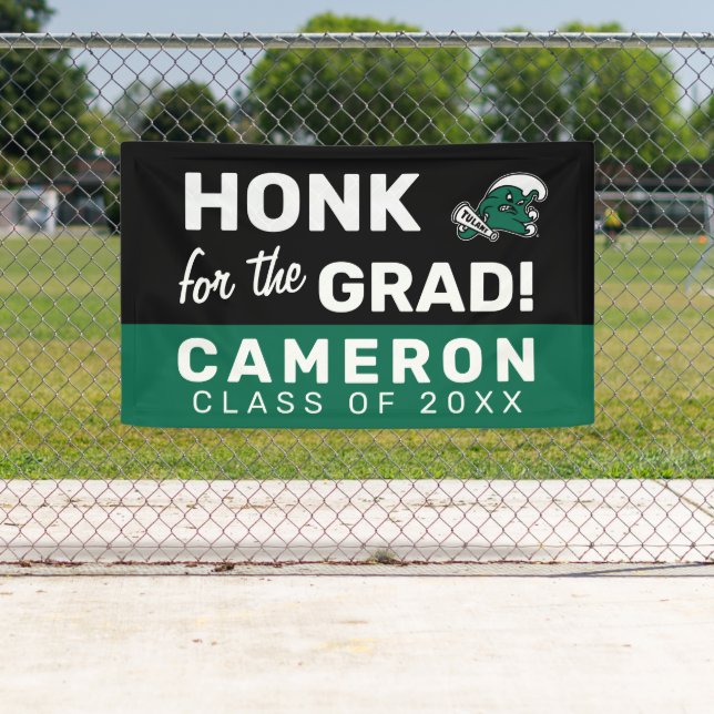 Honk for the Tulane University Grad Banner (Insitu)