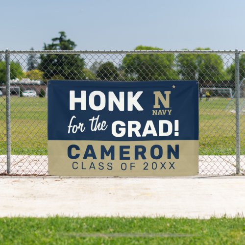 Honk for the US Naval Academy Graduate Banner