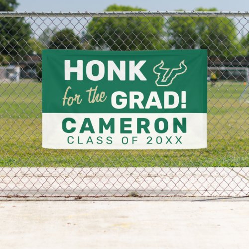 Honk for the USF Grad Banner