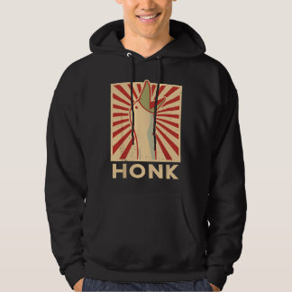 Honk goose - Funny Duck chicken meme Gift Idea Hoodie